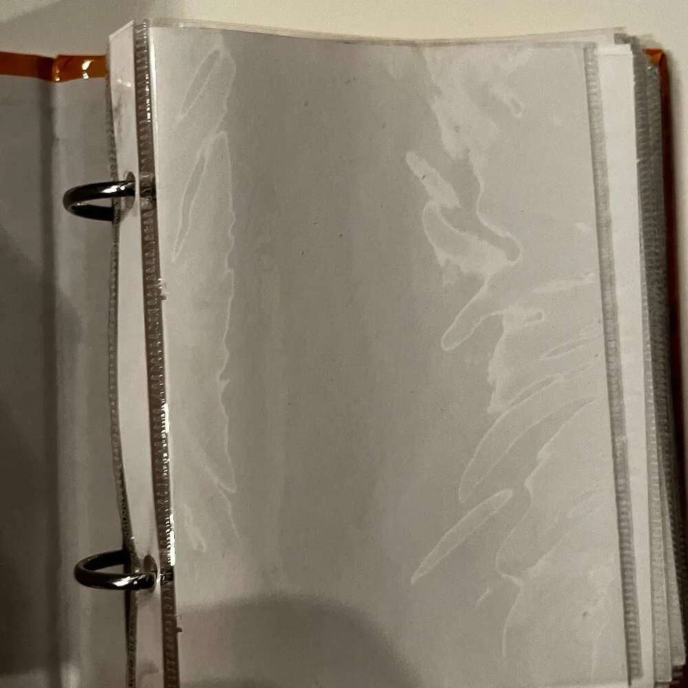 Vintage Disney Binder-Type Photo Album (@47 pages - 4X6 photos for‎ @96 photos)